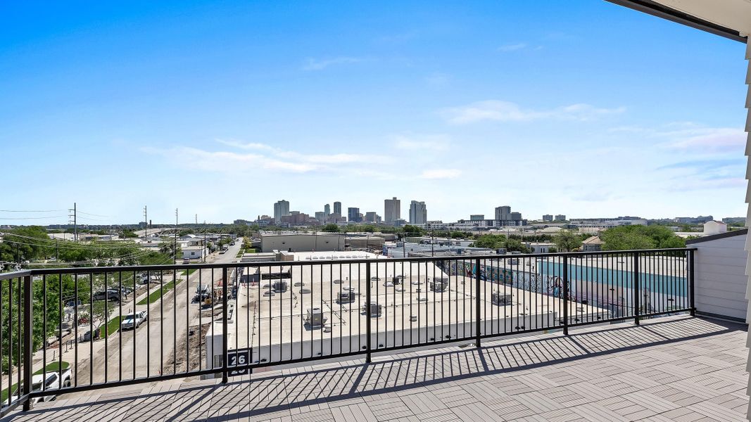 Exterior details of a home in Foundry Row, Dallas (Image 5).