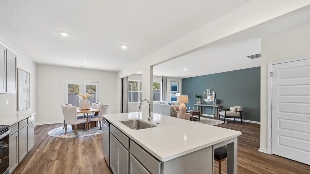 Furnished interior in a model home at Jackson Landing in Jefferson (Image 22). Furnished interior in a model home at Jackson Landing in Jefferson (Image 22).