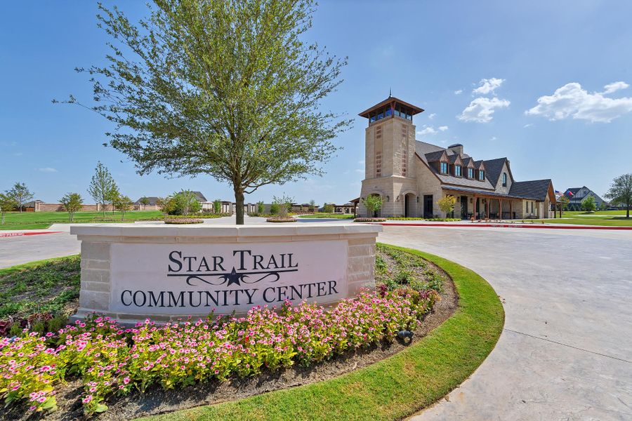 Star Trail Club House Community Monument Sign Photo by American Legend Homes Star Trail Club House Community Monument Sign Photo by American Legend Homes
