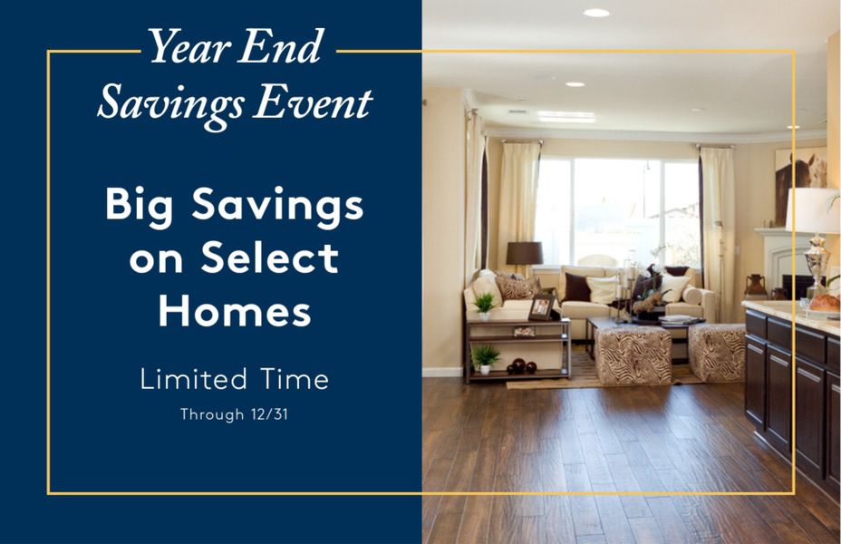 Year End Savings!