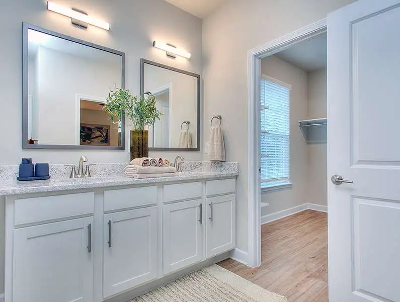 Furnished interior in a model home at Chapman Ridge in Macon (Image 3).