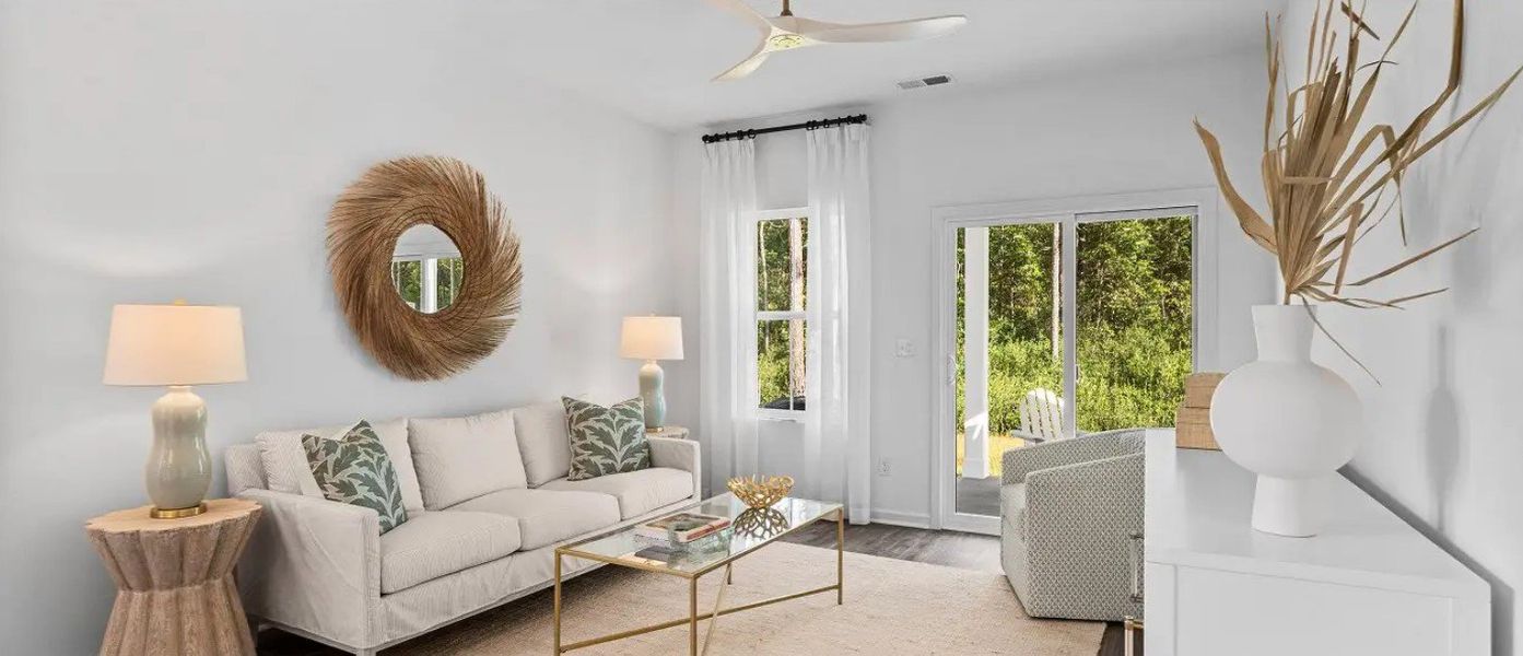 Furnished interior in a model home at Champions Park in Longs (Image 5).