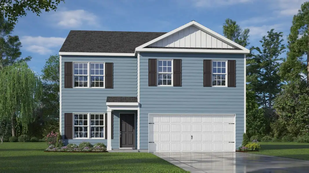 Front exterior of a home in the Lane Farms community, located in Grifton, NC (Image 8).