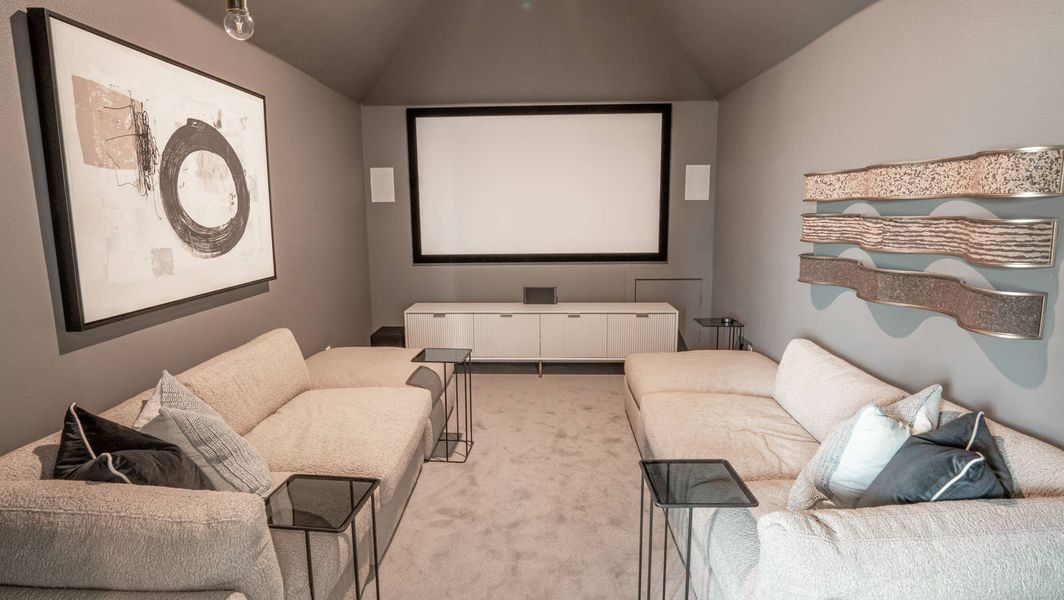 Furnished interior in a model home at Edgewood Creek in Celina (Image 13).