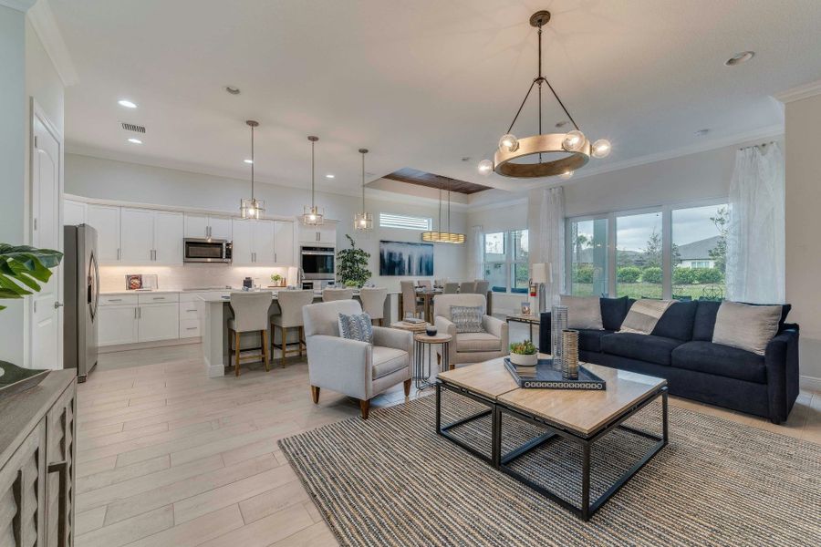 Great Room to Kitchen | Lucida Model:Great Room to Kitchen | Lucida Model