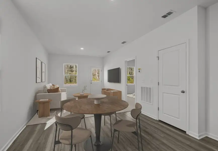 Furnished interior in a model home at Andalusia in Loris (Image 6).