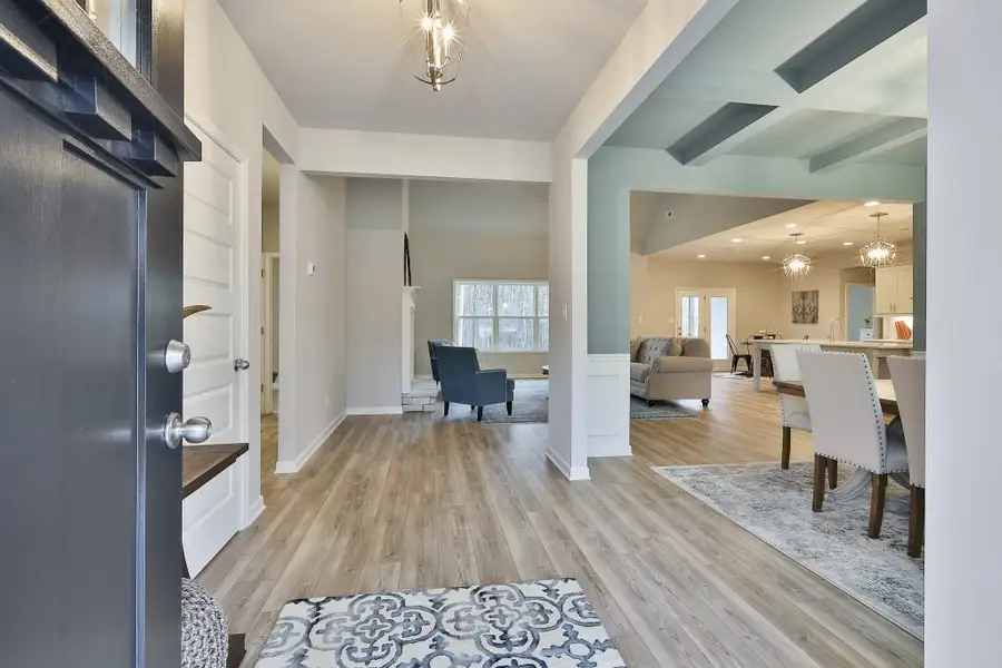 Furnished interior in a model home at Wimberly Estates in Newnan (Image 5). Furnished interior in a model home at Wimberly Estates in Newnan (Image 5).