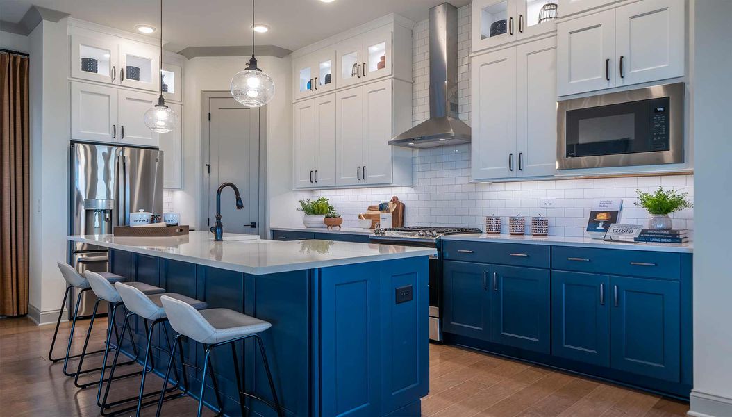 Furnished interior in a model home at Lanier Landing in Gainesville (Image 5). Furnished interior in a model home at Lanier Landing in Gainesville (Image 5).
