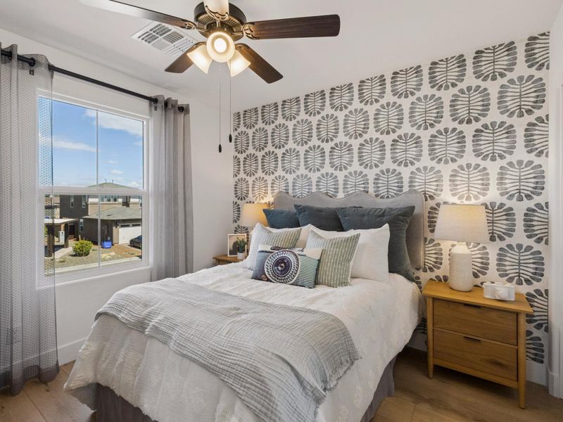 Furnished interior in a model home at South Ranch Southern Collection in Prescott (Image 14).