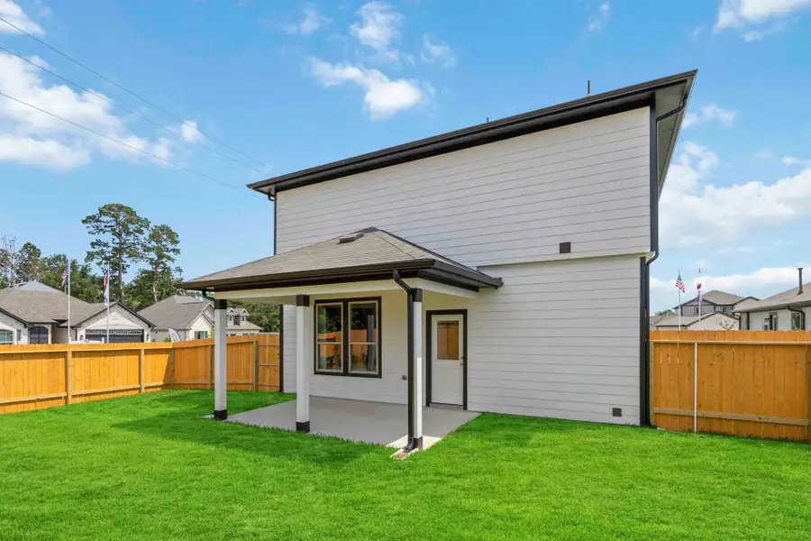 Lexington Heights Model Home - Backyard