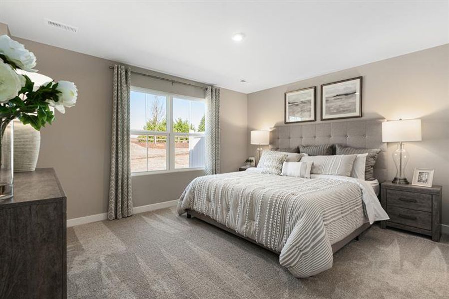 Furnished interior in a model home at Layton Hall in Mauldin (Image 6).