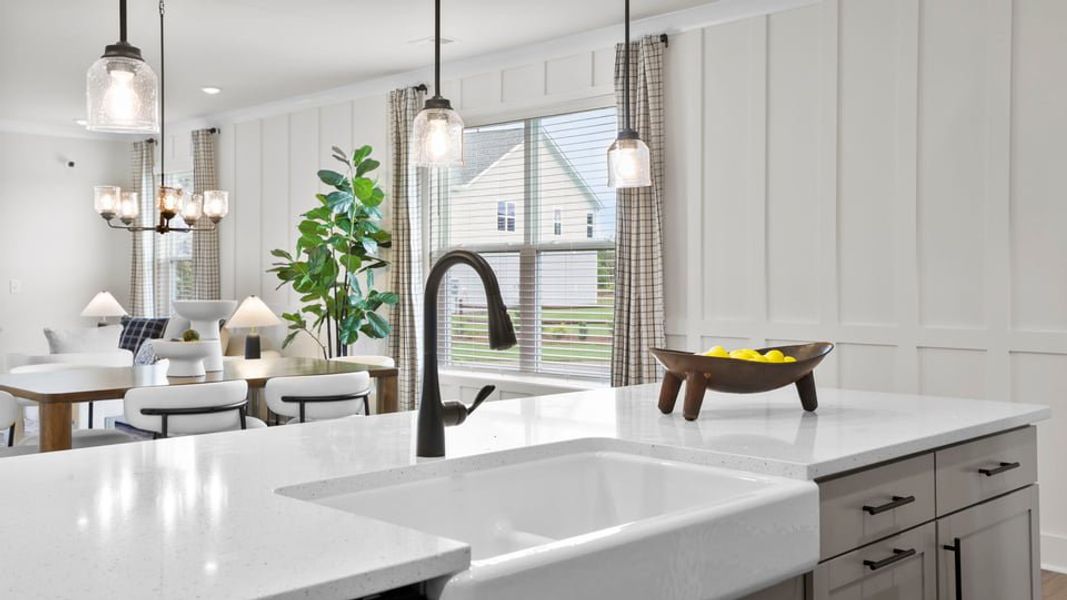 Furnished interior in a model home at Sycamore Cove in Woodruff (Image 47).