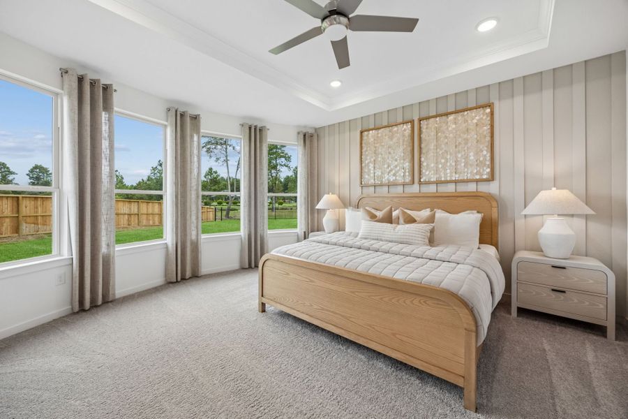 Furnished interior in a model home at Mavera in Conroe (Image 20). Furnished interior in a model home at Mavera in Conroe (Image 20).