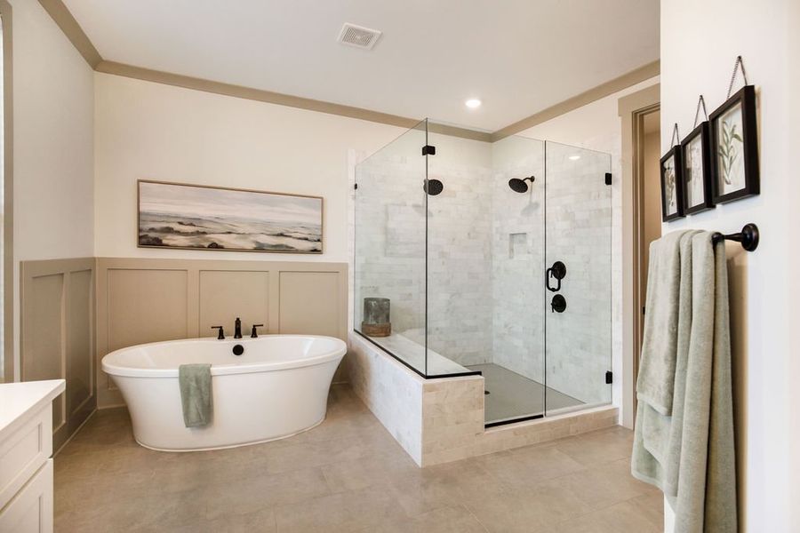 Furnished interior in a model home at Lockwood in Collierville (Image 32). Furnished interior in a model home at Lockwood in Collierville (Image 32).