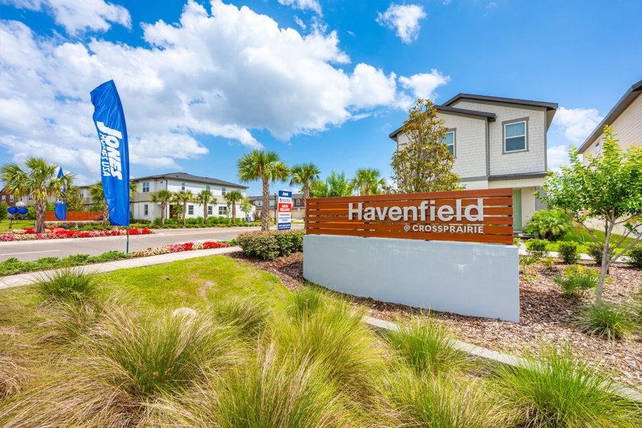 Havenfield at Crossprairie Entrance