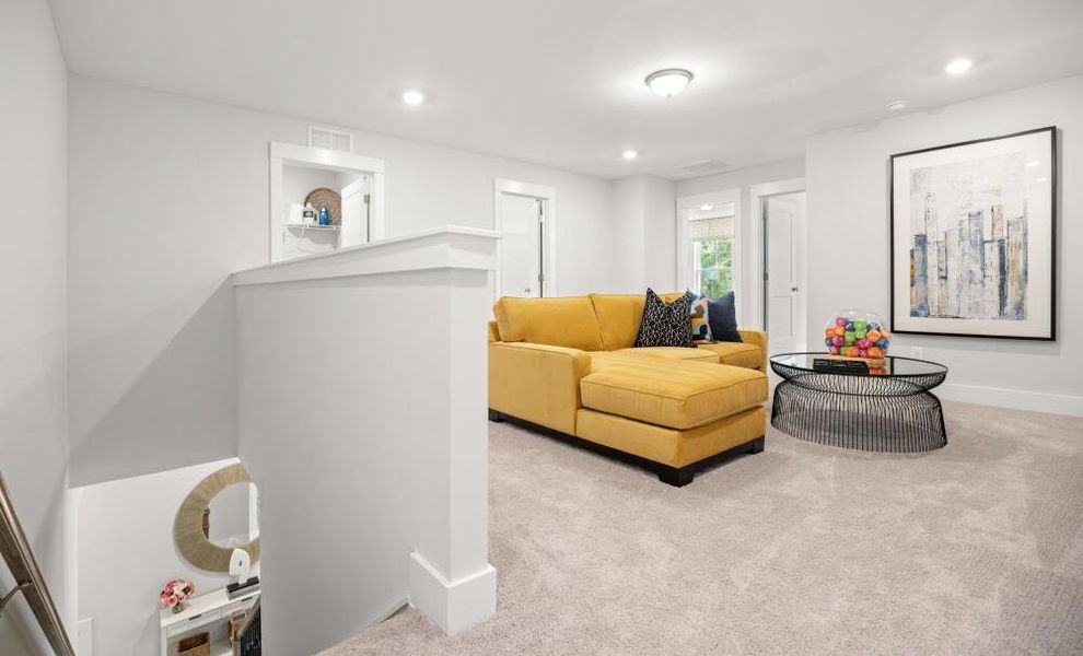 Furnished interior in a model home at Villas at Dawsonville Townhomes in Dawsonville (Image 14). Furnished interior in a model home at Villas at Dawsonville Townhomes in Dawsonville (Image 14).