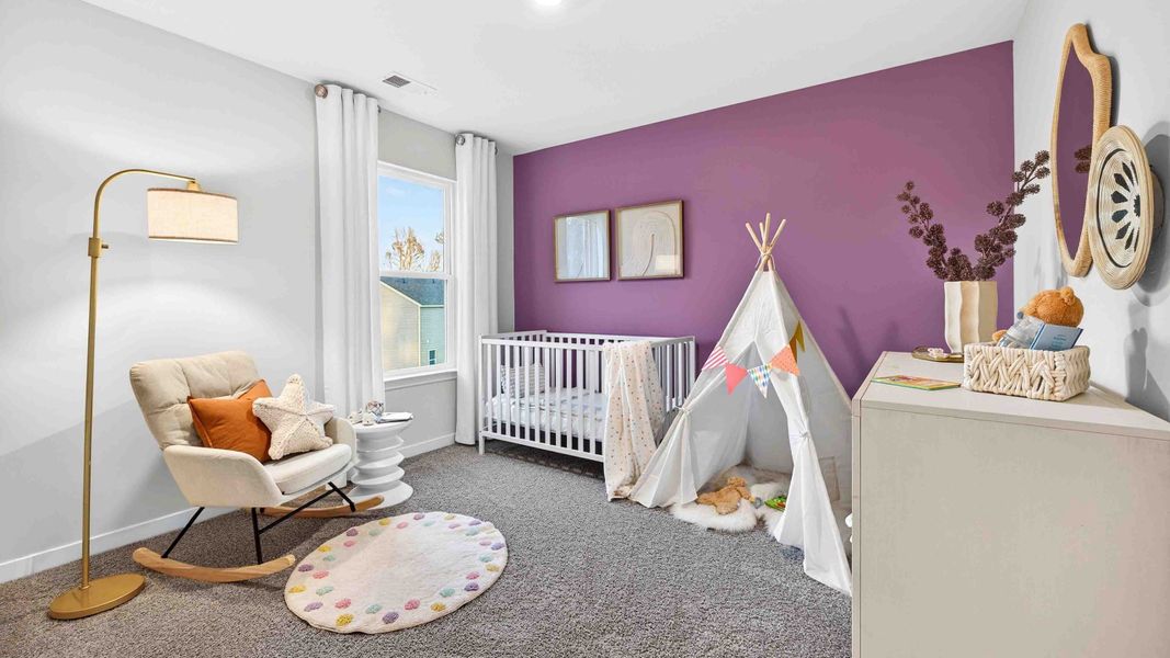 Furnished interior in a model home at Stanton in Richburg (Image 26).