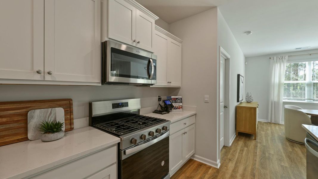 Furnished interior in a model home at Settlement at Salamander in North Charleston (Image 9). Furnished interior in a model home at Settlement at Salamander in North Charleston (Image 9).