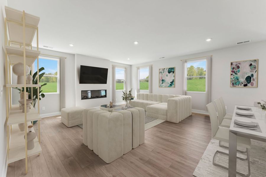 Expansive floor plans built for the way you live Expansive floor plans built for the way you live
