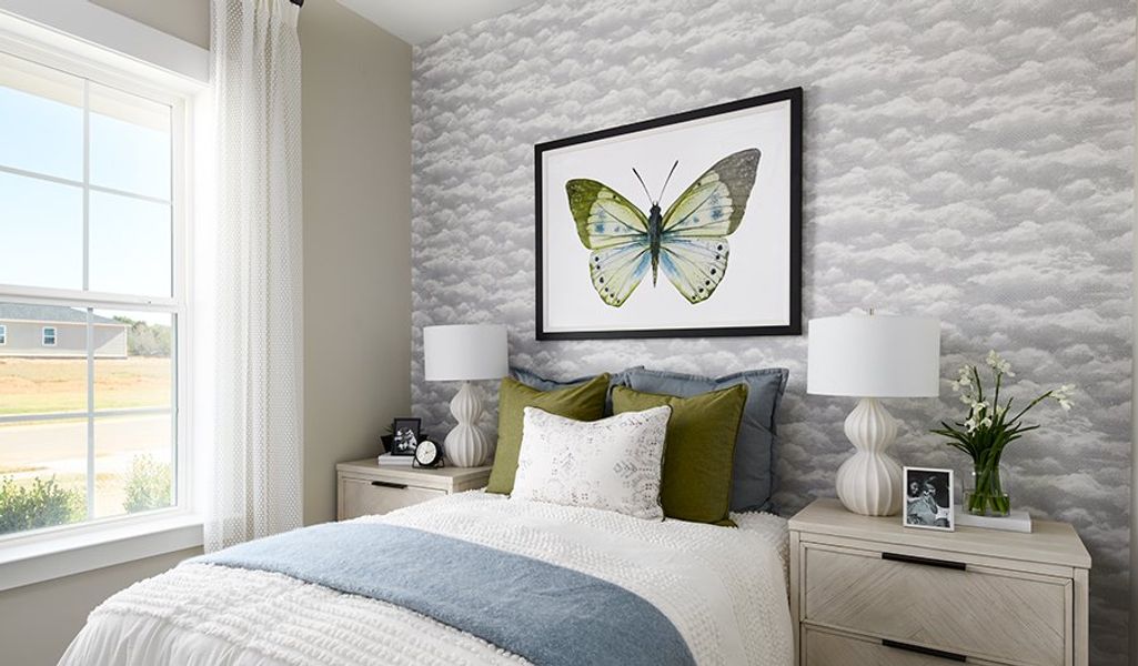 Furnished interior in a model home at The Ridge at Carter's Station in Columbia (Image 7).