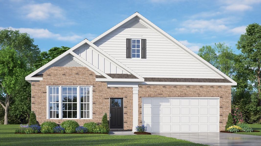 Front exterior of a home in the The Villas at Collinswood community, located in Aberdeen, NC (Image 20).