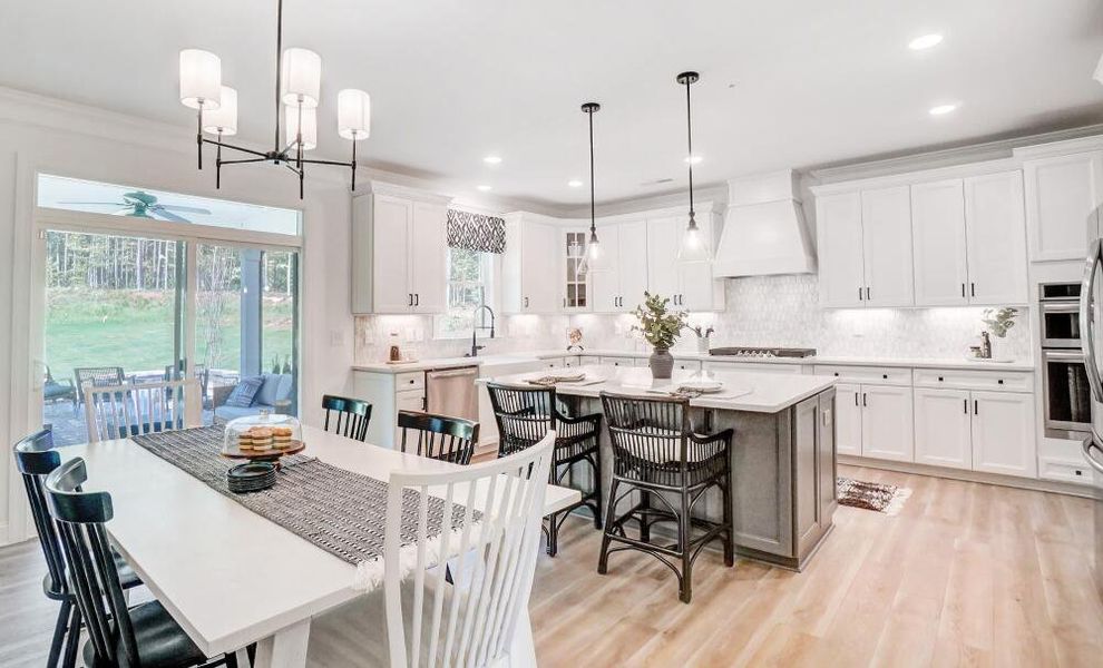 Furnished interior in a model home at Twin Creek in Kernersville (Image 15). Furnished interior in a model home at Twin Creek in Kernersville (Image 15).