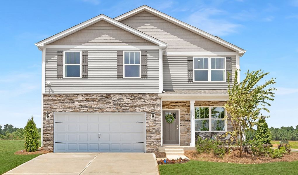 Front exterior of a home in the Silverstein community, located in Salisbury, NC (Image 1). Front exterior of a home in the Silverstein community, located in Salisbury, NC (Image 1).