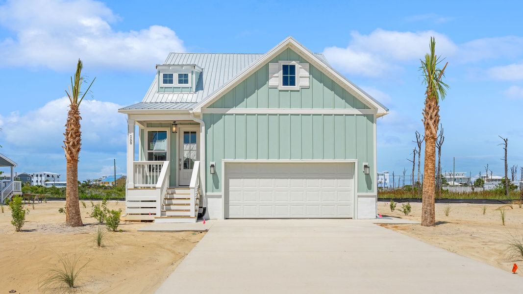 Front exterior of a home in the Redfish Cove at Cape San Blas community, located in Port Saint Joe, FL (Image 15).