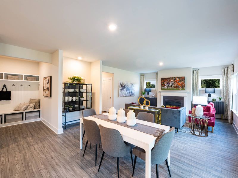 Jamestown floorplan at Chestnut Grove in Greer, SC.