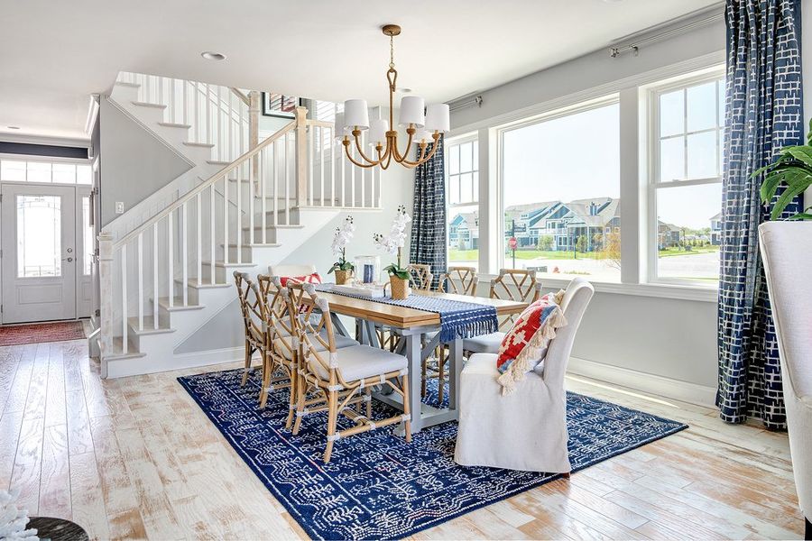 Furnished interior in a model home at Oak Hall IV in Mount Juliet (Image 6). Furnished interior in a model home at Oak Hall IV in Mount Juliet (Image 6).