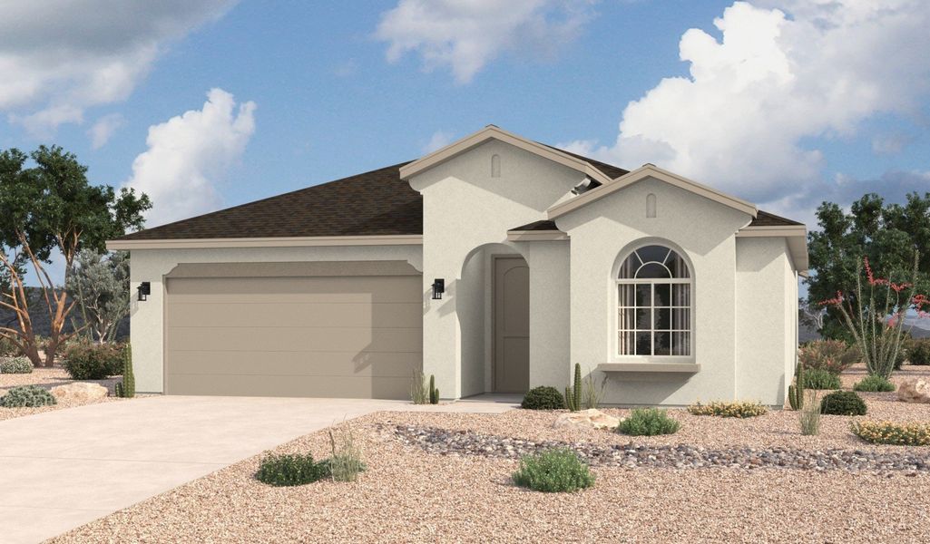 Front exterior of a home in the Summer Sky North community, located in El Paso, TX (Image 19).