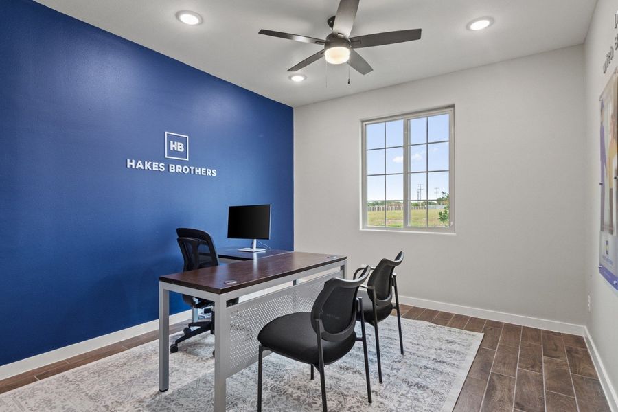 Furnished interior in a model home at The Heights at Riverbend II in Brownsville (Image 30).