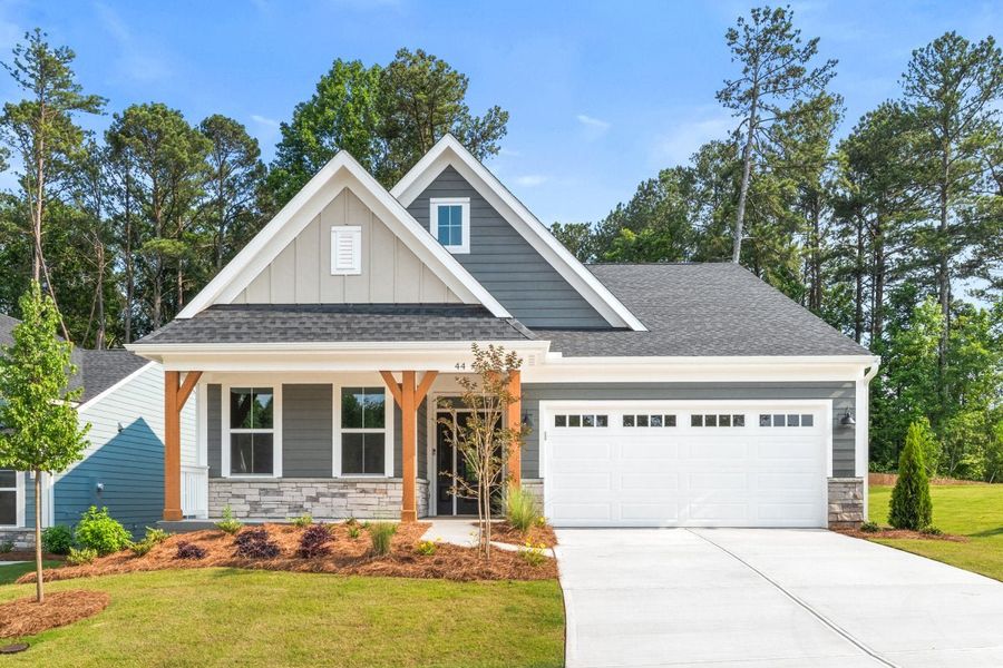 Front exterior of a home in the Easton Park community, located in Dallas, GA (Image 14).