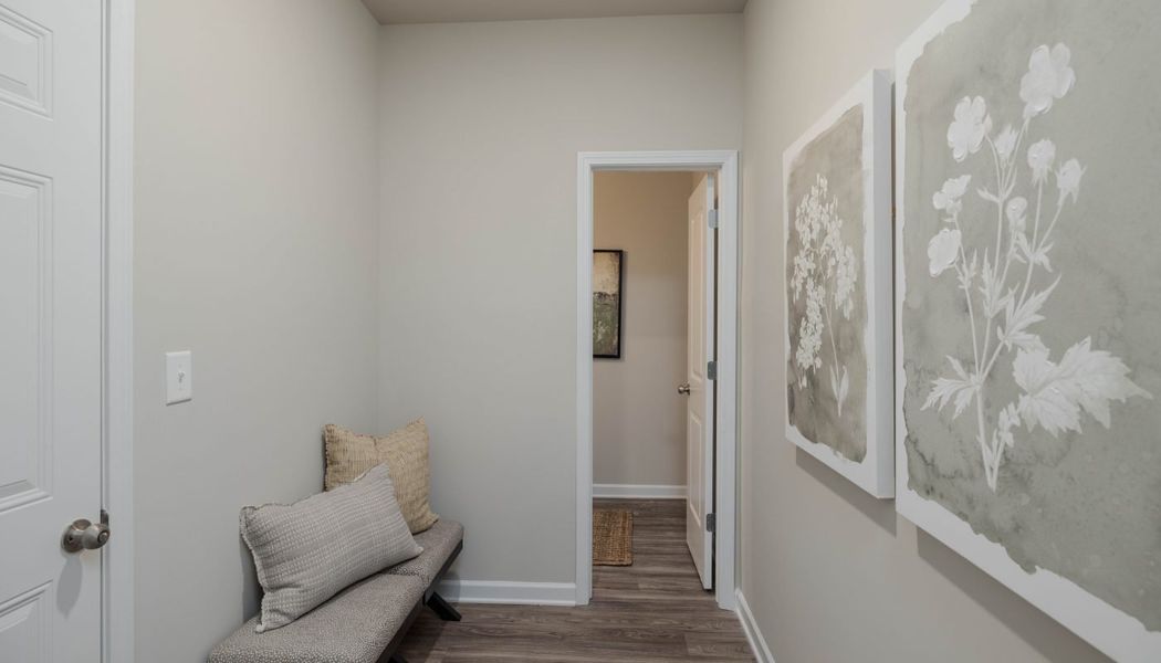 Furnished interior in a model home at Garden Walk in Jackson (Image 20). Furnished interior in a model home at Garden Walk in Jackson (Image 20).
