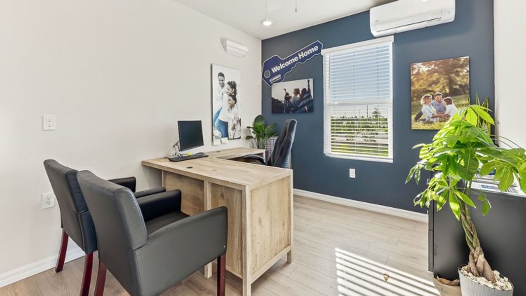Furnished interior in a model home at Harbor Landing in Palm Harbor (Image 13).