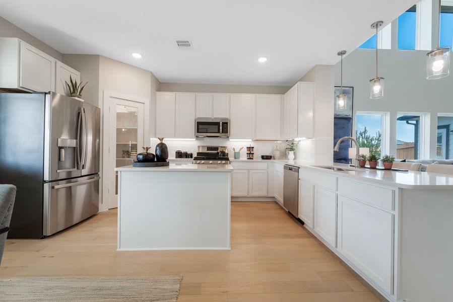 Furnished interior in a model home at Bluestem in Brookshire (Image 27). Furnished interior in a model home at Bluestem in Brookshire (Image 27).