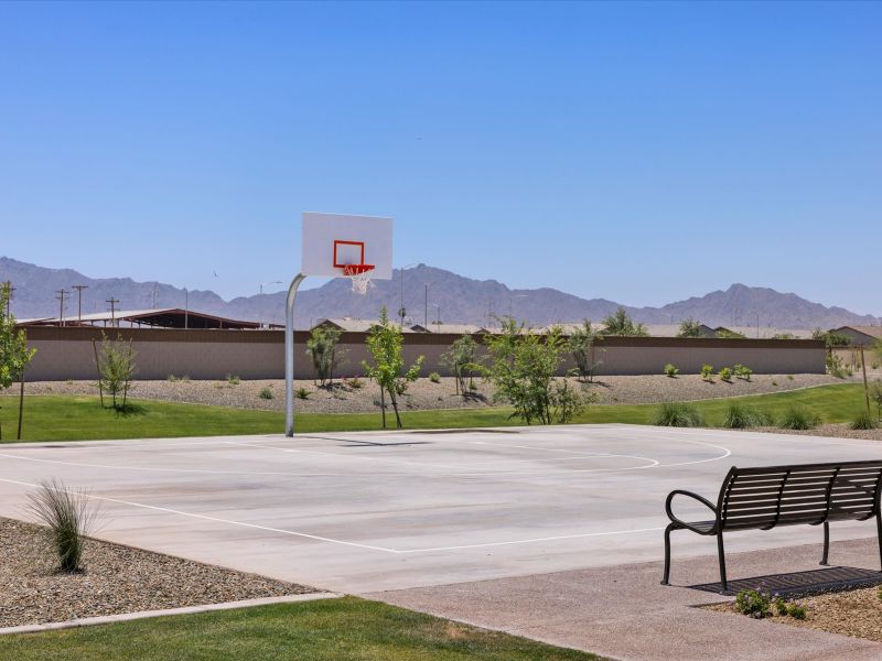 Basketball Court at Hurley Ranch