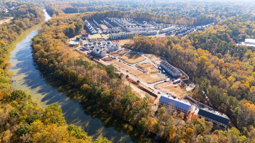 Waterside - 2025 - Drone View - Phase 3 Progress Waterside - 2025 - Drone View - Phase 3 Progress