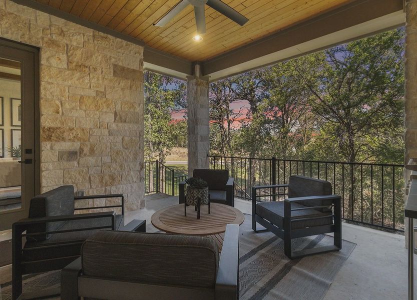 Exterior details of a home in The Colony- Pine Cove, Bastrop (Image 4). Exterior details of a home in The Colony- Pine Cove, Bastrop (Image 4).