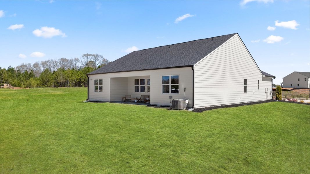 Exterior details of a home in Kingston Ranch at Lake Oconee, Buckhead (Image 17). Exterior details of a home in Kingston Ranch at Lake Oconee, Buckhead (Image 17).
