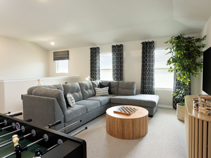 The Bexar media room featured at Anna Ranch. The Bexar media room featured at Anna Ranch.