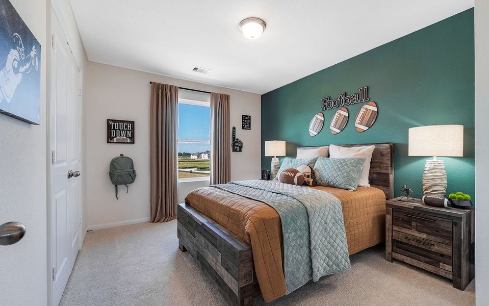 Furnished interior in a model home at Austin Point in Richmond (Image 20). Furnished interior in a model home at Austin Point in Richmond (Image 20).