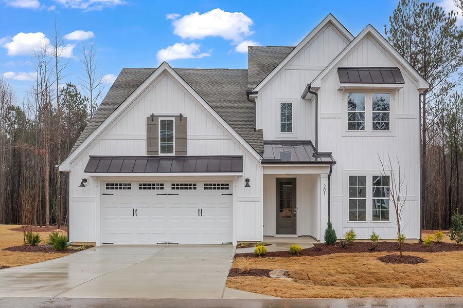 Front exterior of a home in the Kennebec Crossing community, located in Angier, NC (Image 20). Front exterior of a home in the Kennebec Crossing community, located in Angier, NC (Image 20).