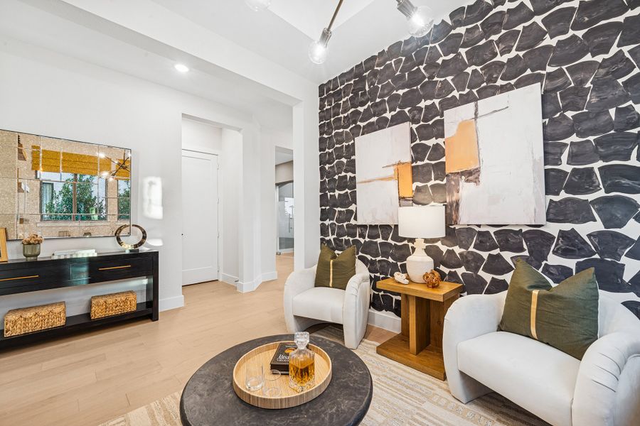 Furnished interior in a model home at Goodland – Classic Series in Grand Prairie (Image 7).