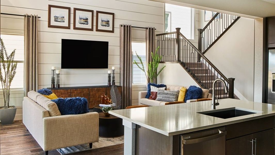 Image 27 of the Trails at Crowfoot Town Collection community in Parker, CO. Image 27 of the Trails at Crowfoot Town Collection community in Parker, CO.