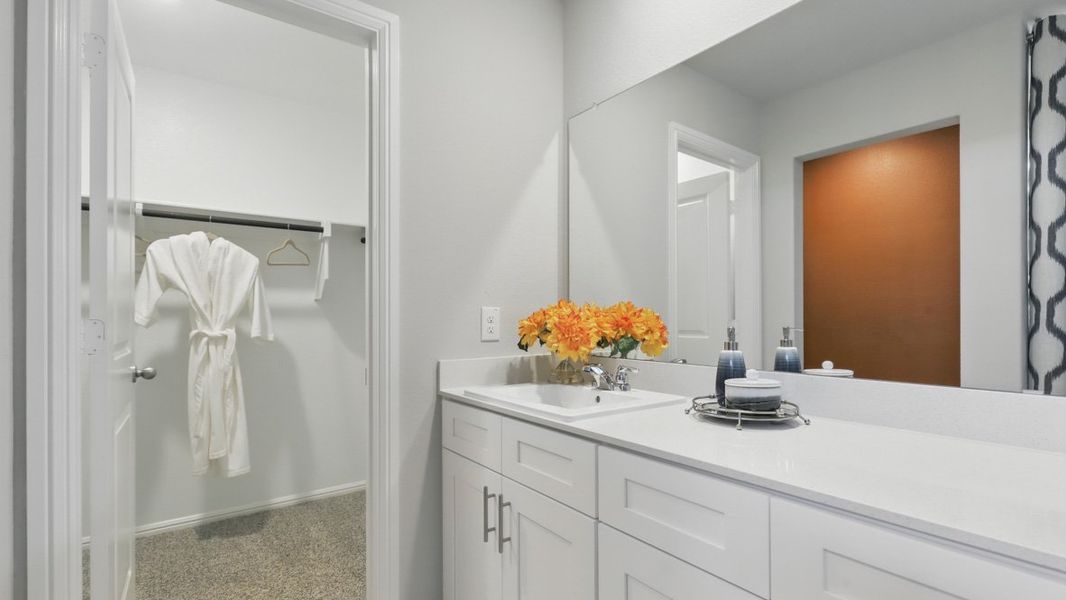 Furnished interior in a model home at Sandy Beach in Azle (Image 29). Furnished interior in a model home at Sandy Beach in Azle (Image 29).