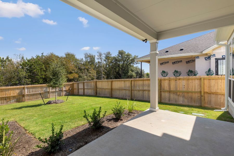 Exterior details of a home in Three Creeks, Belton (Image 5).