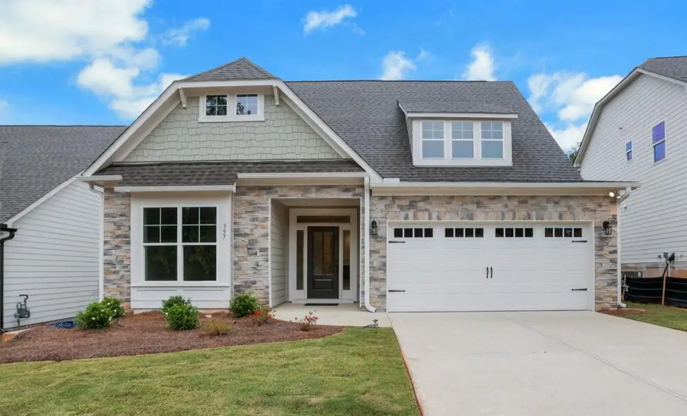 Front exterior of a home in the Founders Landing | 55+ Community community, located in Gastonia, NC (Image 3).