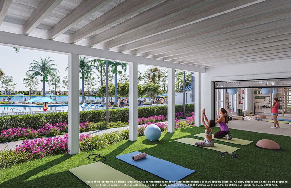 The Garden Fitness Center, enjoy life in your new home at SeaFlower