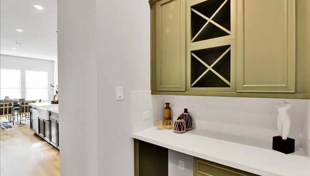 Furnished interior in a model home at Summer Place  35' in Montgomery (Image 7).